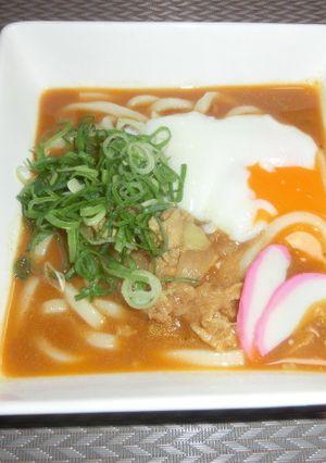 とろける温玉☆彡極上の和風カレーうどん-レシピのメイン写真