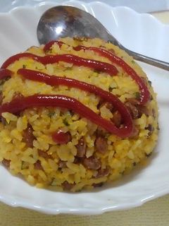 レンチンで納豆チャーハン:超シンプル!-レシピのメイン写真