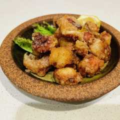 รูปของ フライパンで居酒屋風☆タコの唐揚げ