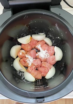 ホットクック　豚肉チーズボール-レシピのメイン写真