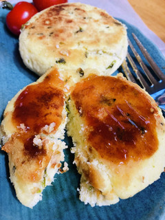 低糖質!生おからのチーズお焼き-レシピのメイン写真