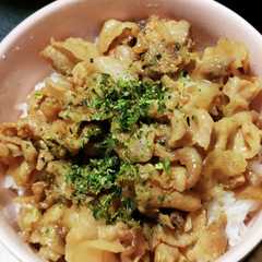 รูปของ 簡単豚ばら丼