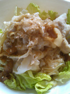 梅風味な豚しゃぶそうめん-レシピのメイン写真