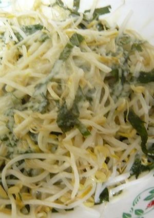 レンジで簡単☆大葉ともやしのシャキシャキ-レシピのメイン写真