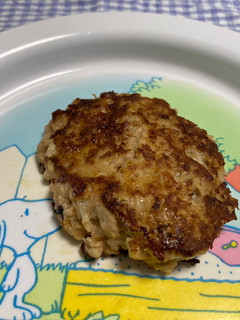 【幼児食】えのきのハンバーグ-レシピのメイン写真