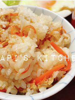 子どもが喜ぶ混ぜごはん❤︎こぎつねごはん-レシピのメイン写真