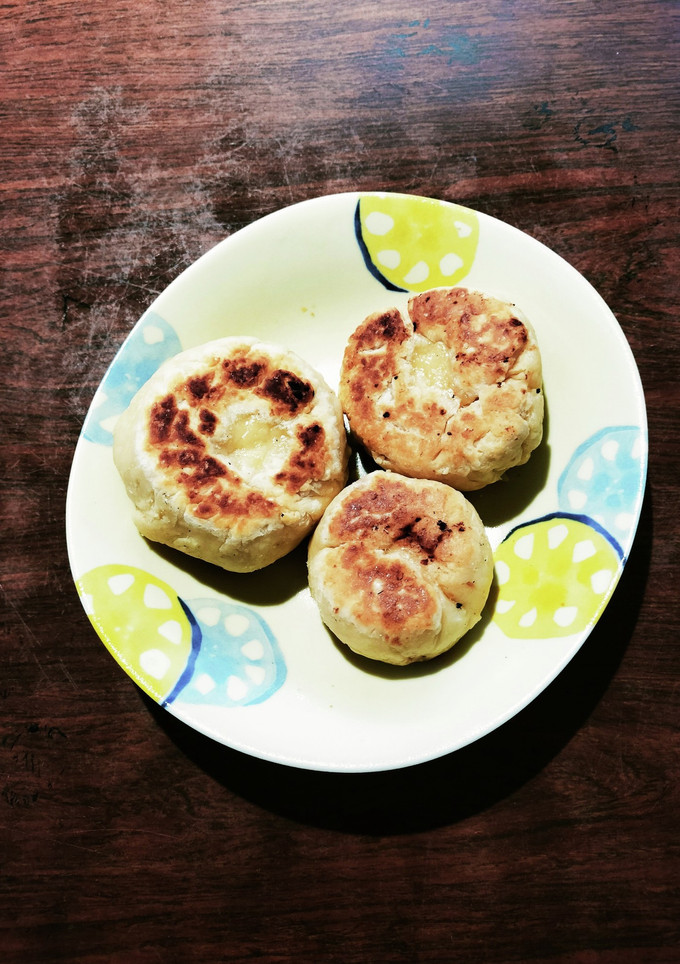 鮭とにんにくのお焼き-レシピのメイン写真