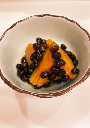 ❁かぼちゃの小豆煮❁-レシピのメイン写真