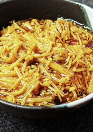 白ごまとえのきの食感最高!我が家のなめ茸-レシピのメイン写真