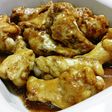 手羽元に米粉まぶしてバルサミコ!