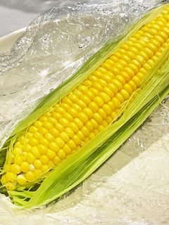 レンジで簡単!4分半!茹でとうもろこし-レシピのメイン写真