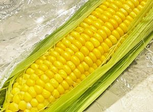 レンジで簡単！４分半！茹でとうもろこし-レシピのメイン写真