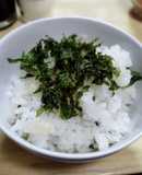 新生姜の甘酢漬け(ガリ)と大葉の混ぜご飯