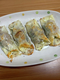 豚こま大葉チーズ棒餃子-レシピのメイン写真