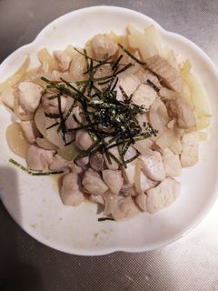 鶏肉と玉ねぎのしょうゆマヨ炒め-レシピのメイン写真