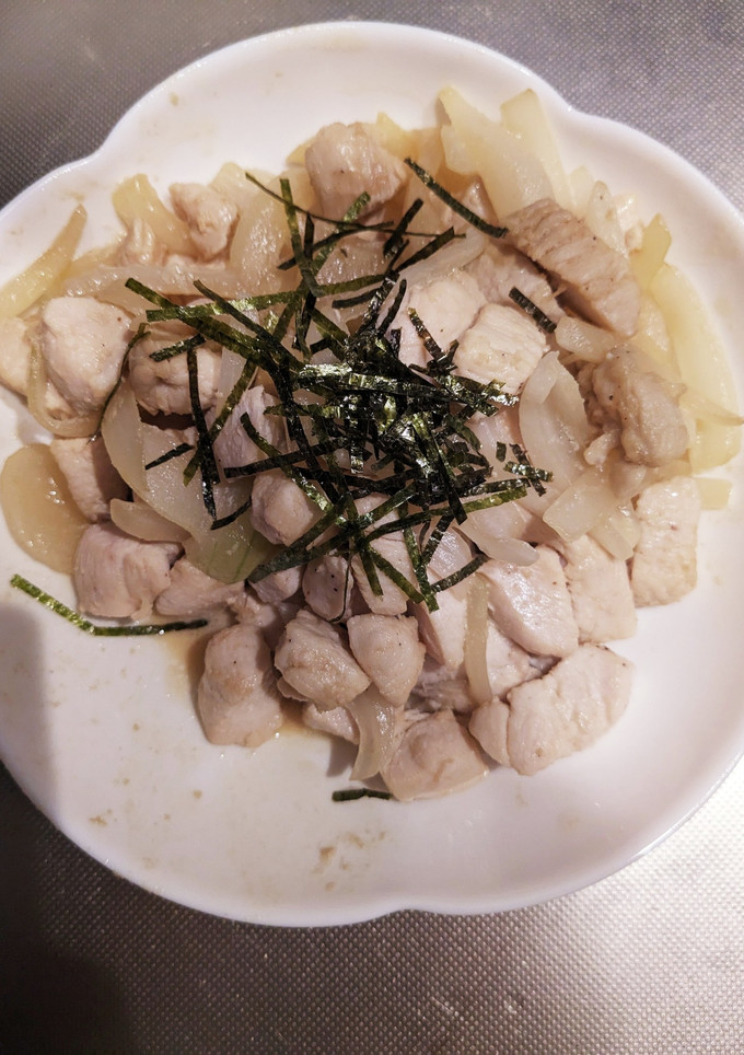 鶏肉と玉ねぎのしょうゆマヨ炒め-レシピのメイン写真