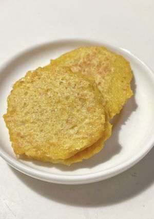 離乳食　野菜と豆腐和風オートミールおやき-レシピのメイン写真
