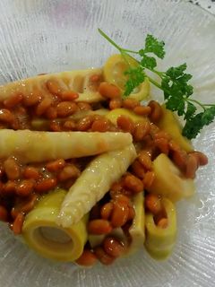 真竹のわさびと納豆和え-レシピのメイン写真