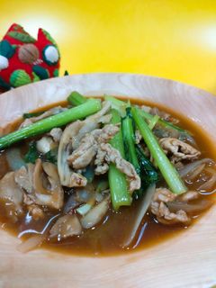 小松菜と豚肉のカレー煮 -レシピのメイン写真