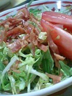 水菜と春キャベツのサラダ-レシピのメイン写真