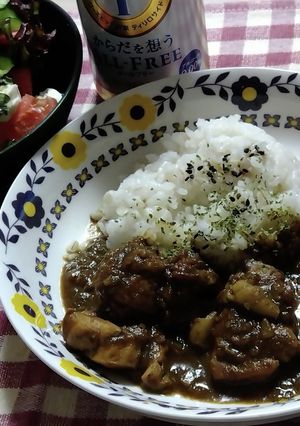 表参道スパイス研究所チキンカレーを圧力鍋-レシピのメイン写真