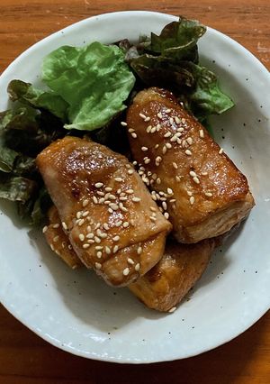はんぺん照り焼き肉巻き-レシピのメイン写真