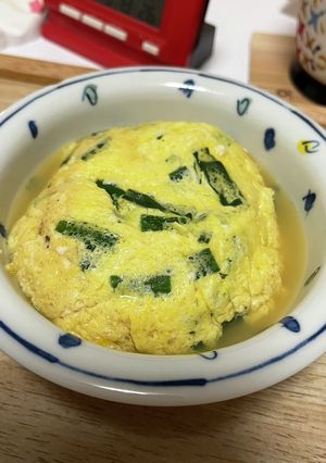 レンジで簡単！！ふわふわ豆腐ニラ玉-レシピのメイン写真