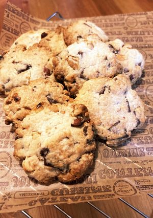 チョコ&ナッツのアメリカンクッキー-レシピのメイン写真
