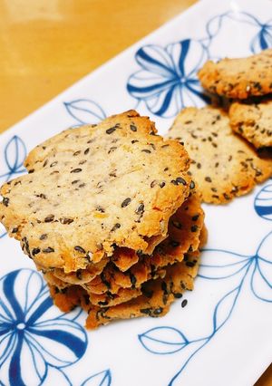 しらすと胡麻の米粉サブレ-レシピのメイン写真