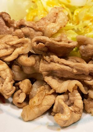 豚肉の味ぽんはちみつ炒め-レシピのメイン写真