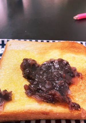 あんバタートースト-レシピのメイン写真
