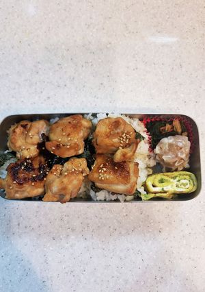 高校生弁当覚え書き315焼き鳥丼-レシピのメイン写真