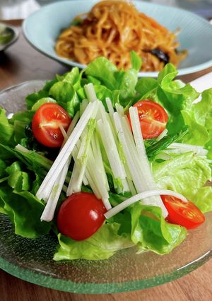 エコ活！水菜マリネのサラダ-レシピのメイン写真
