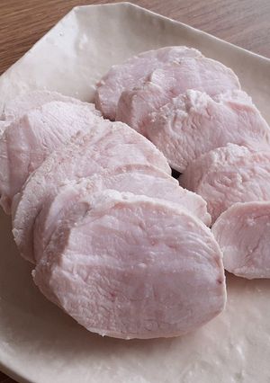 私の鶏ハム-レシピのメイン写真