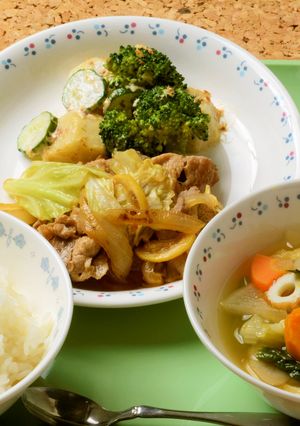 美味しく減塩こくうまランチ-レシピのメイン写真