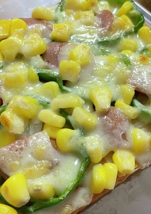 簡単ピザトースト-レシピのメイン写真