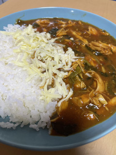 圧力鍋で鶏胸肉のホロホロほうれん草カレー-レシピのメイン写真