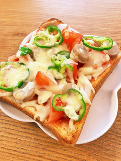 野菜たっぷりピザトースト-レシピのメイン写真