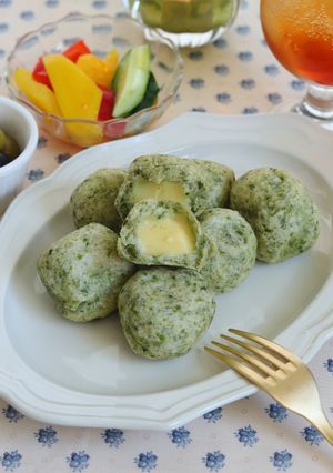 のび～るチーズ入りゼッポリーネ-レシピのメイン写真