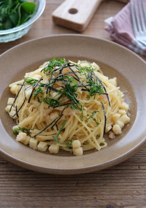 4種のチーズと明太子のパスタ-レシピのメイン写真