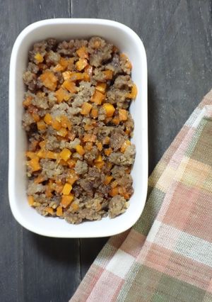 にんじんとひき肉の甘味噌そぼろ-レシピのメイン写真