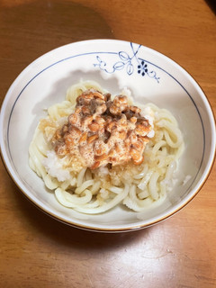 納豆おろしうどん-レシピのメイン写真