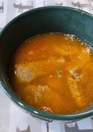 牛肉とトマトのスープ-レシピのメイン写真