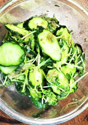 野菜の梅味噌甘だれ和えサラダ-レシピのメイン写真