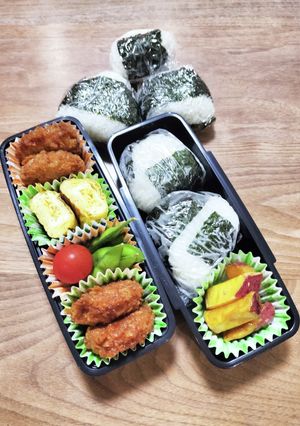 早起き苦手母さんの中学男子弁当 覚書34-レシピのメイン写真