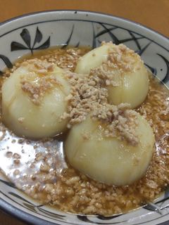 かぶのそぼろ煮-レシピのメイン写真