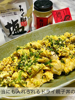 ドライ親子丼の具 弁当にも入れられる!-レシピのメイン写真