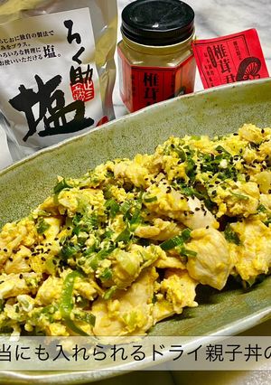 ドライ親子丼の具 弁当にも入れられる！-レシピのメイン写真