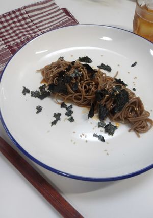 夏にぴったり！韓国風冷やしそば-レシピのメイン写真