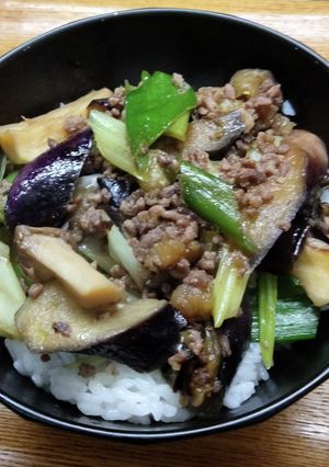 ♡ ナスビ丼 ♡-レシピのメイン写真